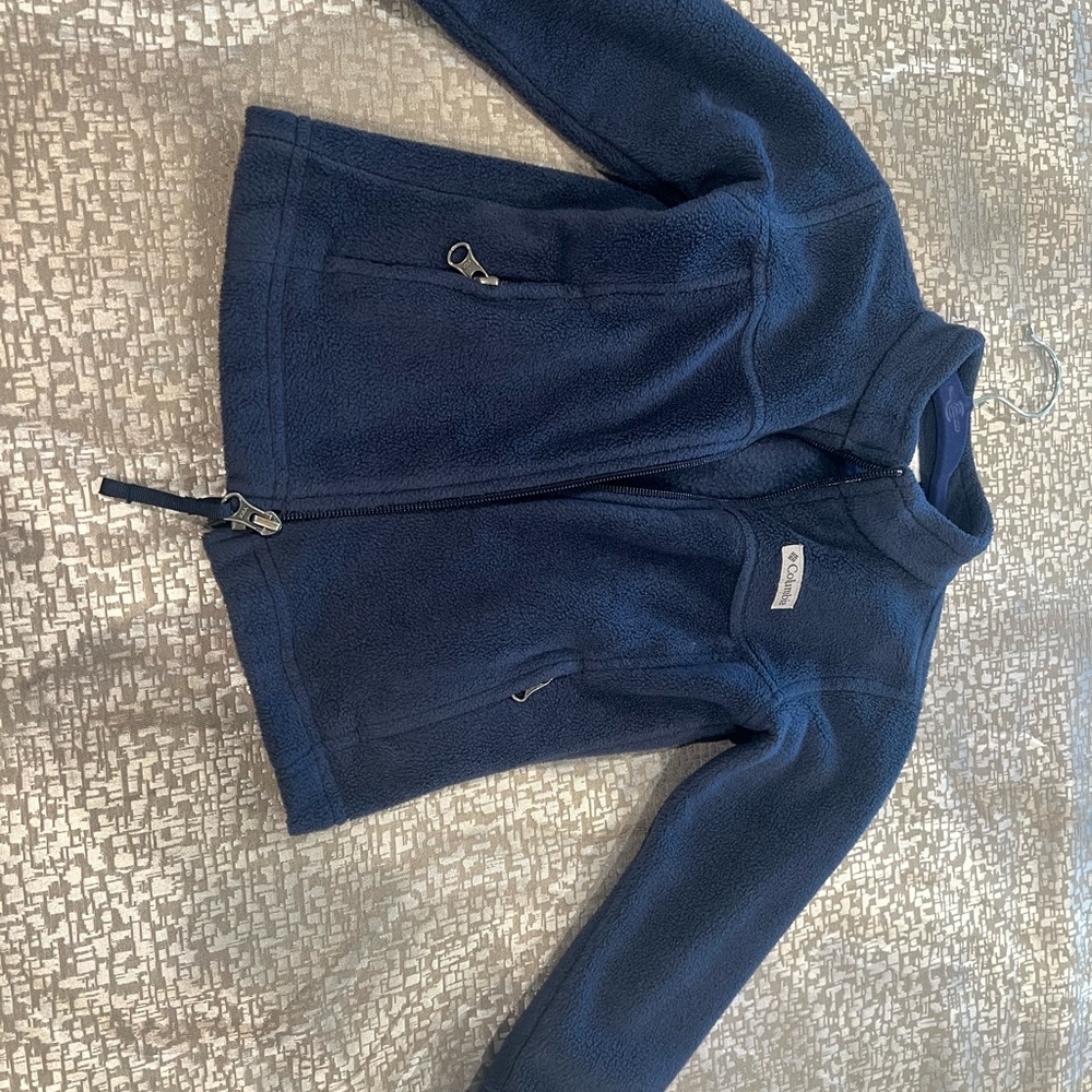 Columbia Dark Blue Fleece Jacket